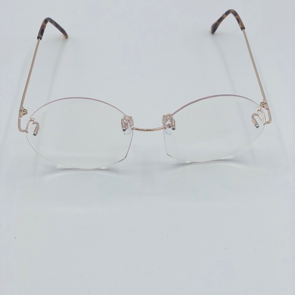 Accessories Frameless Round Nonprescription Fashion Glasses Poshmark